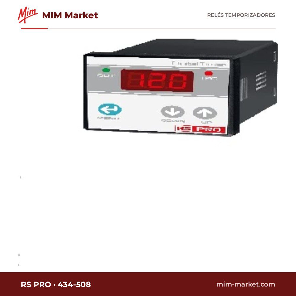 Relé temporizador RS PRO 434-508
