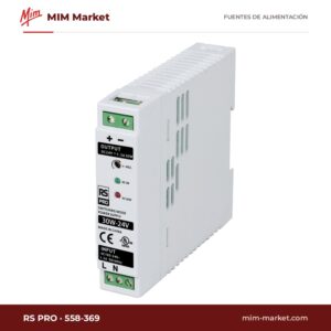 Fuente de alimentación carril DIN RS PRO 558-369 – 5 V DC, 5 A