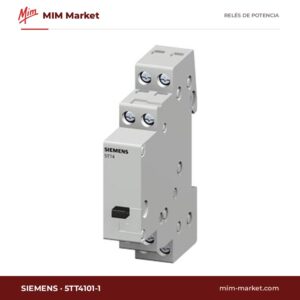 Relé de potencia Siemens 5TT4101-1 – SPST-NO, bobina 115 V ac, 16 A