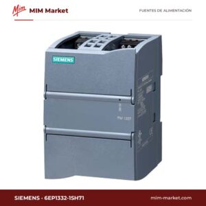 Fuente de alimentación carril DIN Siemens 6EP1332-1SH71 – 24 V DC, 2,5 A, 60 W