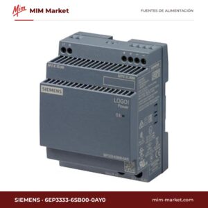 Fuente de alimentación carril DIN Siemens 6EP3333-6SB00-0AY0 – 24 V DC, 4 A, 96 W