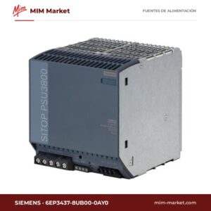 Fuente de alimentación carril DIN Siemens 6EP3437-8UB00-0AY0 – 24 V DC, 40 A, 960 W