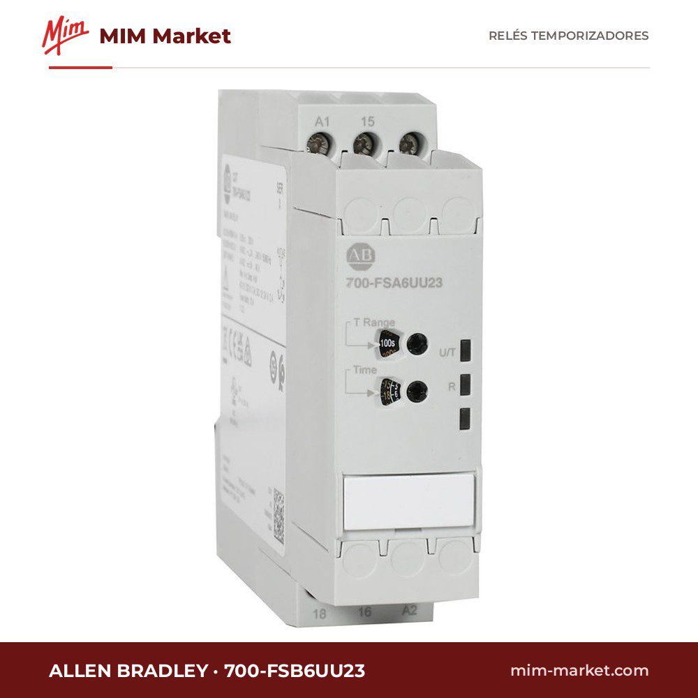 Relé temporizador Allen Bradley 700-FSB6UU23
