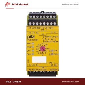 Relé de seguridad Pilz 777510 – 24 V DC, 5 contactos de seguridad