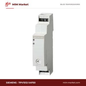 Relé temporizador Siemens 7PV1512-1AP30 – 0.5 → 10 s, 1 contacto SPDT