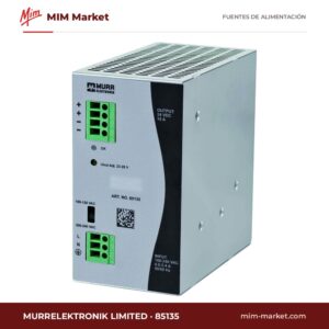 Fuente de alimentación carril DIN Murrelektronik Limited 85135 – 24 V DC, 10 A, 240 W