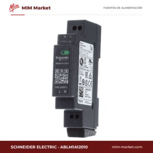 Fuente de alimentación carril DIN Schneider Electric ABLM1A12010 – 12 V DC, 1 A, 12 W