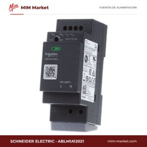 Fuente de alimentación carril DIN Schneider Electric ABLM1A12021 – 12 V DC, 2,1 A, 25 W