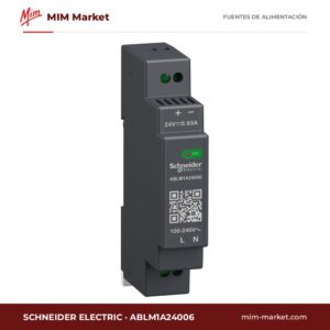 Fuente de alimentación carril DIN Schneider Electric ABLM1A24006 – 24 V DC, 0,625 A, 15 W