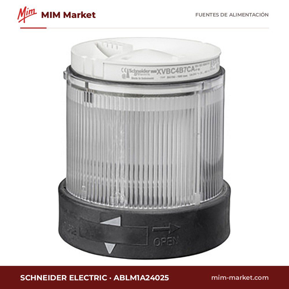 Fuente de alimentación carril DIN Schneider Electric ABLM1A24025 – 24 V DC, 2,5 A, 60 W
