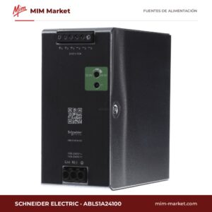 Fuente de alimentación carril DIN Schneider Electric ABLS1A24100 – 24 V DC, 10 A, 240 W