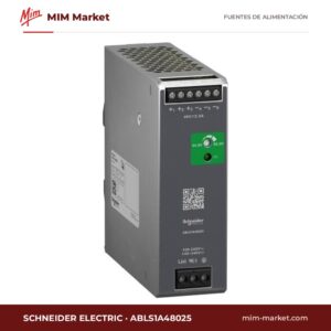Fuente de alimentación carril DIN Schneider Electric ABLS1A48025 – 48 V DC, 2,5 A, 120 W