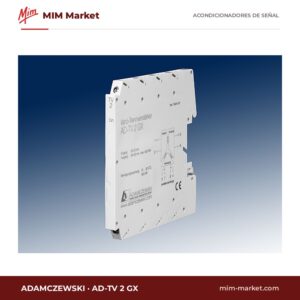 Amplificador aislador Adamczewski AD-TV 2 GX – aislamiento galvánico de señales analógicas