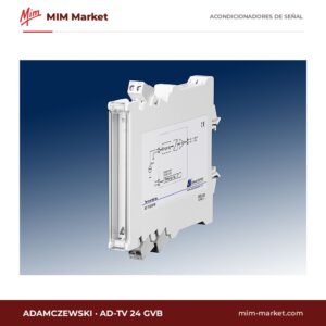 Amplificador aislador Adamczewski AD-TV 24 GVB – aislamiento galvánico de señales analógicas