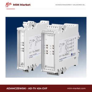 Amplificador aislador multiplicador Adamczewski AD-TV 454 GVF – reparte una señal analógica en varias salidas aisladas