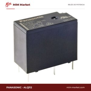 Relé de potencia Panasonic ALQ112 – SPDT, bobina 12 V dc, 10 A