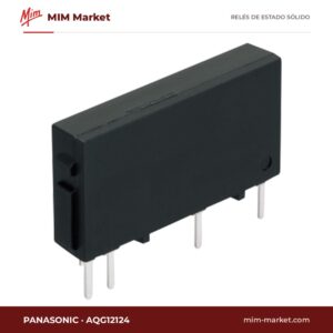 Relé de estado sólido Panasonic AQG12124 – 1A, Montaje en PCB, 264V
