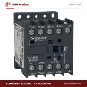 Contactor Schneider Electric CA4KN40BW3 – 4 polos, 10 A, bobina 24 V DC
