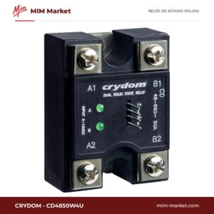 Relé de estado sólido Crydom CD4850W4U – 50 A, 48-600 V ac
