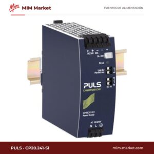 Fuente de alimentación carril DIN PULS CP20.241-S1 – 24 V DC, 20 A, 480 W