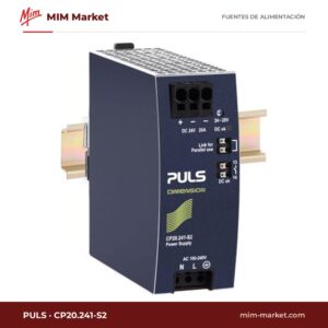 Fuente de alimentación carril DIN PULS CP20.241-S2 – 24 V DC, 20 A, 480 W