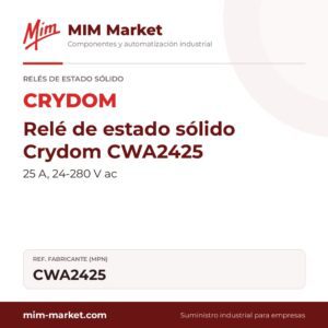 Relé de estado sólido Crydom CWA2425 – 25 A, 24-280 V ac