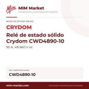 Relé de estado sólido Crydom CWD4890-10 – 90 A, 48-660 V ac