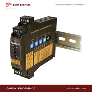 Acondicionador de señal para carril DIN, alimentación DC Omega DMD4059-DC – serie DMD4059, versión con alimentación DC