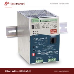 Fuente de alimentación MEAN WELL DRS-240-12
