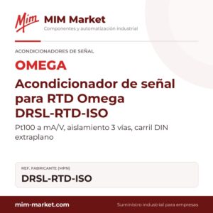 Acondicionador de señal Omega DRSL-RTD-ISO