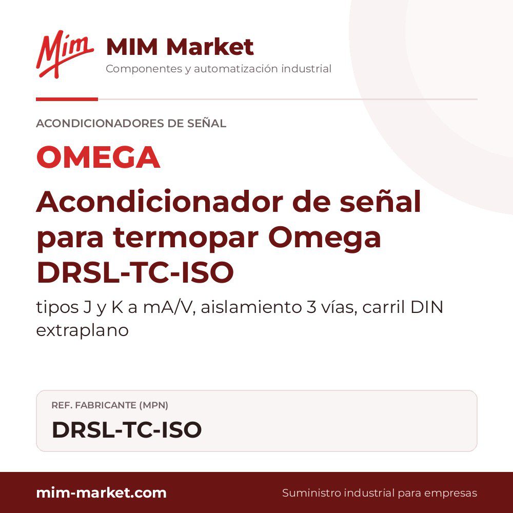 Acondicionador de señal Omega DRSL-TC-ISO
