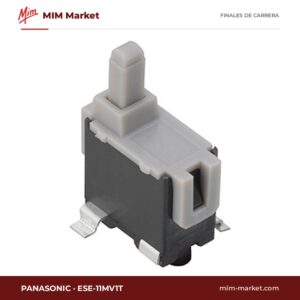 Interruptor detector Panasonic ESE-11MV1T – serie ESE-11, 1 NA, 10 mA a 5 V DC, SMD