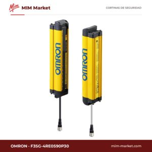 Cortina de luz de seguridad Omron F3SG-4RE0590P30 – F3SG-RE, par, 30 mm, 590 mm, 28 haces, 0,3…20 m, tipo 4