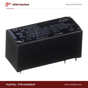 Relé de potencia Fujitsu FTR-K1AK024T – SPST, bobina 24 V dc, 16 A