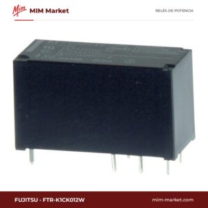 Relé de potencia Fujitsu FTR-K1CK012W – SPDT, bobina 12 V dc, 16 A