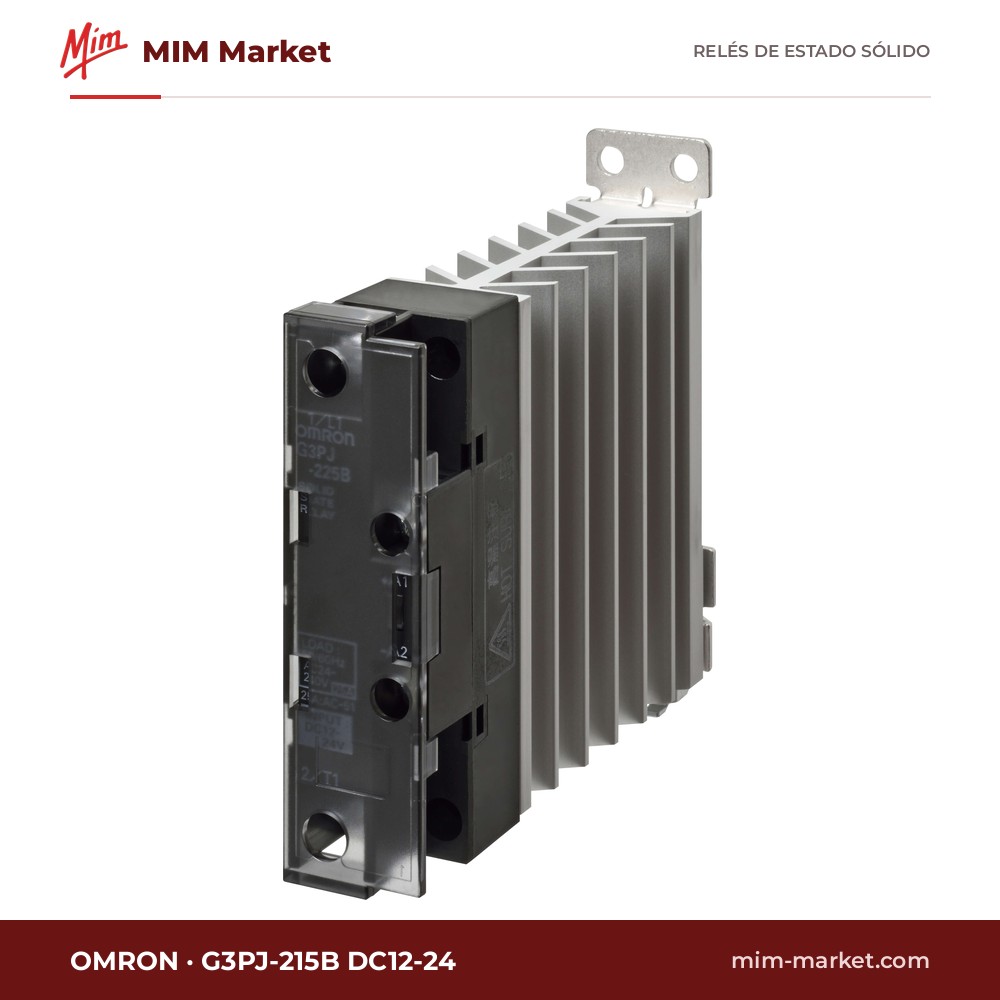 Relé de estado sólido Omron G3PJ-215B DC12-24 – 15 A, 19-264 V ac