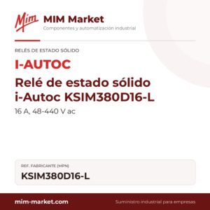 Relé de estado sólido i-Autoc KSIM380D16-L – 16 A, 48-440 V ac