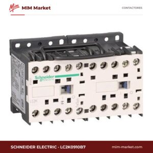 Contactor Schneider Electric LC2K0910B7 – 3 polos, 9 A, 4 kW, bobina 24 V AC