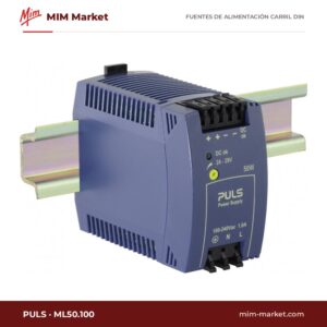 Fuente de alimentación carril DIN PULS ML50.100 – 24 V dc, 2.1 A, 50 W