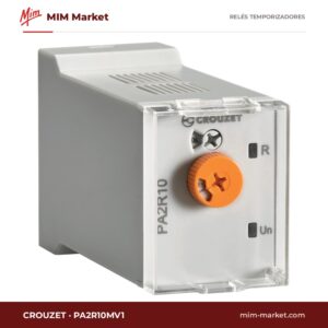 Relé temporizador Crouzet PA2R10MV1 – 12-240 V ac / 12 - 240 V dc, Intervalo