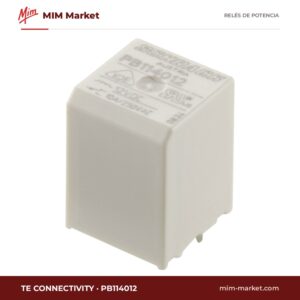 Relé de potencia TE Connectivity PB114012 – SPDT, bobina 12 V dc, 10 A