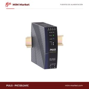 Fuente de alimentación carril DIN PULS PIC120.241C – 24 V DC, 5 A, 120 W