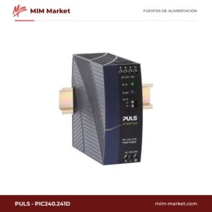 Fuente de alimentación carril DIN PULS PIC240.241D – 24 V DC, 10 A, 240 W