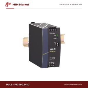 Fuente de alimentación carril DIN PULS PIC480.241D – 24 V DC, 20 A, 480 W