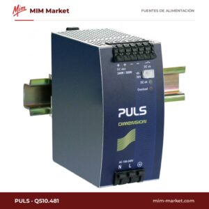 Fuente de alimentación carril DIN PULS QS10.481 – 48 V DC, 5 A, 240 W
