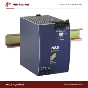 Fuente de alimentación carril DIN PULS QS20.481 – 48 V DC, 10 A, 480 W