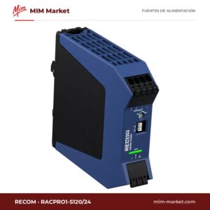 Fuente de alimentación carril DIN Recom RACPRO1-S120/24