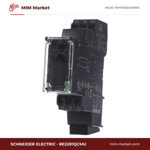 Relé temporizador Schneider Electric RE22R1QCMU – 24-240 V ac / 24 V dc, Estrella-triángulo