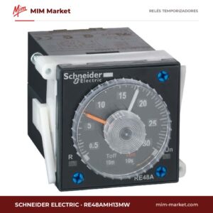 Relé temporizador Schneider Electric RE48AMH13MW – 24-240 V ac / 24 - 240 V dc, Multifunción