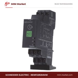 Relé temporizador Schneider Electric RENF22R2MMW – 12-240 V ac / 24 - 240 V dc, Multifunción